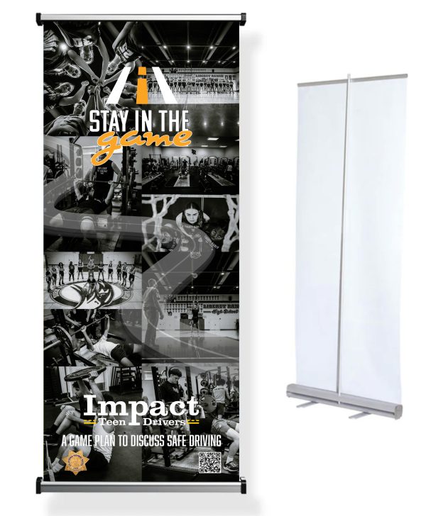 Stay in the Gamel  - Retractable Banner
