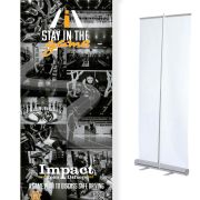 Stay in the Gamel  – Retractable Banner