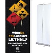 What Do You Consider Lethal – Retractable Banner