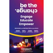 Be The Change – Table Top Banner
