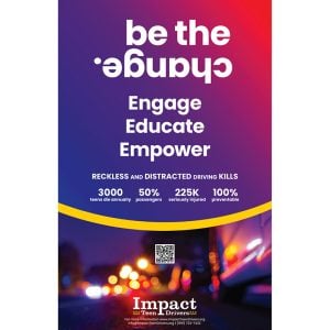 Be The Change - Table Top Banner