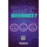 Who Can Make a Difference? – Table Top Banner